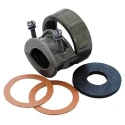 Amphenol Industrial 97 Size 18 Straight Cable Clamp Strain Relief for Wires Protected by Tubing, Jacketed 97-3057-10