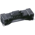 Hirose DF50 Series Right Angle Surface PCB Header 16 Contacts 1 mm Pitch 1 Row Shrouded DF50