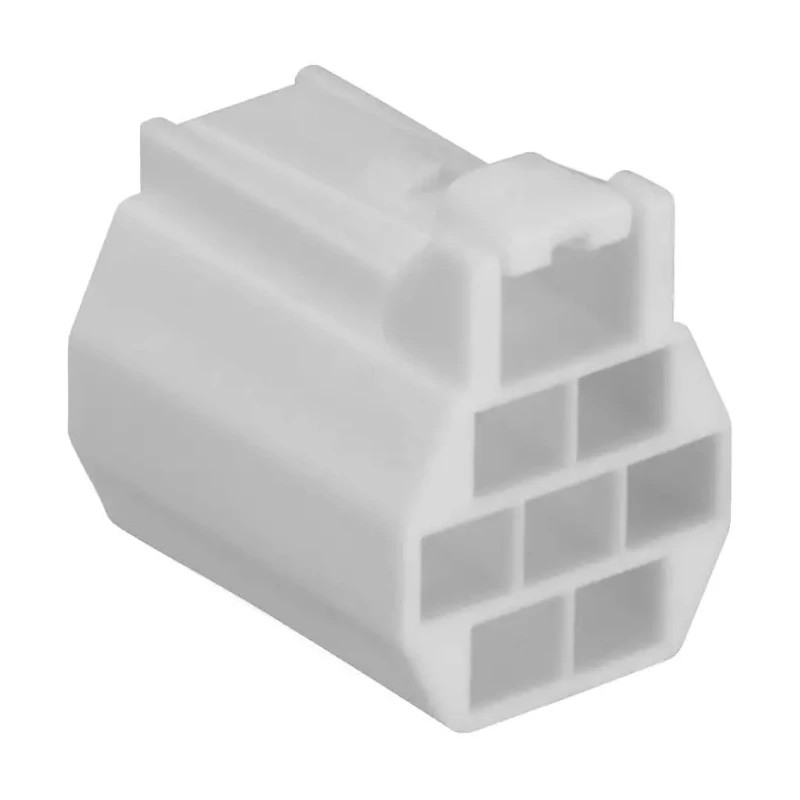 Hirose DF62 Female Connector Housing 2.2 mm Pitch 4 Way 2 Row Straight DF62