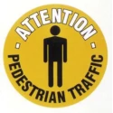 RS PRO Floor Sign Hazard Warning Sign Self-Adhesive English Polyvinyl Chloride 873-5925