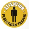 RS PRO Floor Sign Hazard Warning Sign Self-Adhesive English Polyvinyl Chloride 873-5925