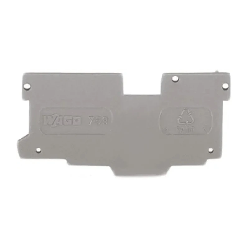 WAGO End & Intermediate Plate Accessory for Use with X-COM System 769 Series 769-307