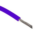 RS PRO Purple 0.33 mm² Hook Up Wire, 22 AWG, 17/0.16 mm Strands, 100 m, Polyethylene Jacket 874-0368