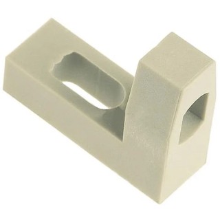 HARTING Fixing Bracket for use with DIN 41612 Connector Series 09 06 Thermoplastic Grey 09060009975