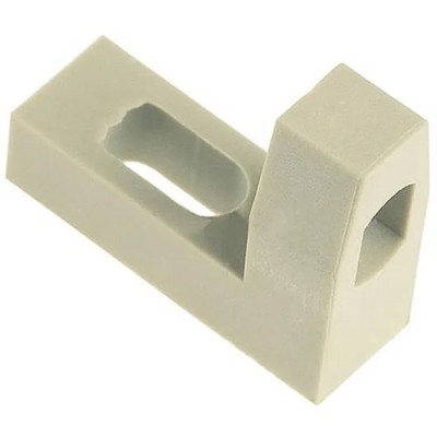 HARTING Fixing Bracket for use with DIN 41612 Connector Series 09 06 Thermoplastic Grey 09060009975
