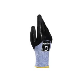 Skytec High Performance Polyethylene Blue Work Gloves Size 8 Nitrile Coating 582