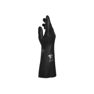 Mapa ULTRANEO Black Latex Work Gloves Size 9 with Latex and Neoprene Coating 340