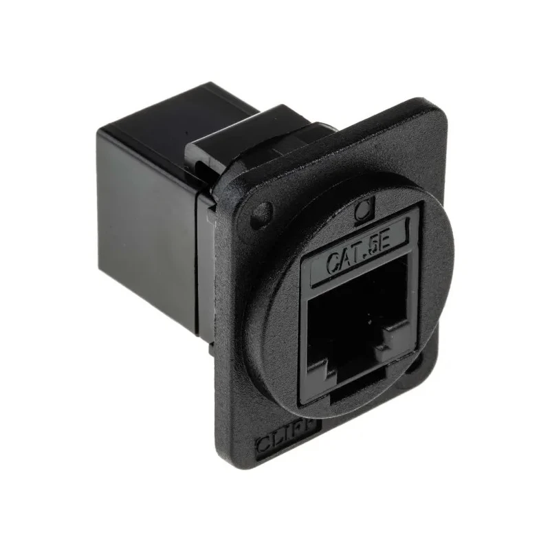 RS PRO Ethernet Coupler 1 Port RJ45 UTP Feed Through Connector Cat5e RJ45