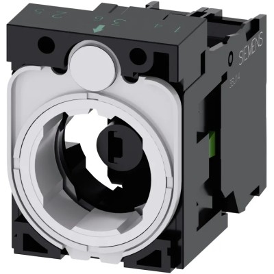 Siemens SIRIUS ACT 3SU15 Series Contact & Light Block 24 V ac/dc LED White Light 1 NO 3SU1501-1AG60-1BA0