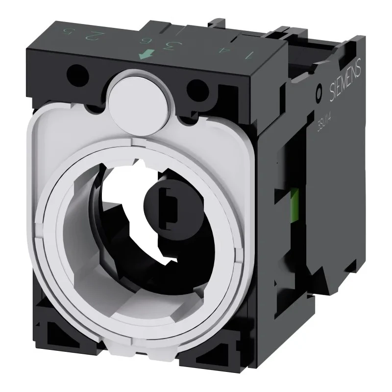 Siemens SIRIUS ACT 3SU15 Series Contact & Light Block 24 V ac/dc LED White Light 1 NO 3SU1501-1AG60-1BA0