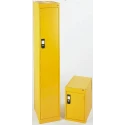 RS PRO 1 Door Steel Yellow Locker 1700 mm x 300 mm x 450 mm 763-470