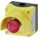Siemens SIRIUS ACT Surface Mount Twist Release Emergency Stop Push Button 2 NC IP66/IP67/IP69K 3SU1851-0NB00-2AC2