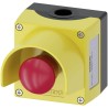 Siemens SIRIUS ACT Surface Mount Twist Release Emergency Stop Push Button 2 NC IP66/IP67/IP69K 3SU1851-0NB00-2AC2