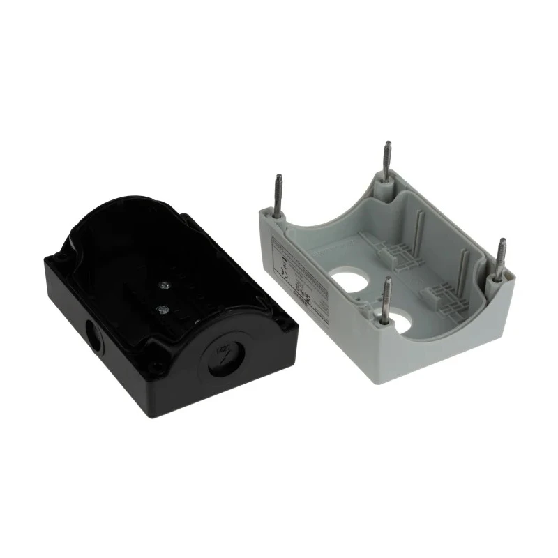 Siemens Grey Plastic SIRIUS ACT Push Button Enclosure, 2 Hole 22 mm Diameter, 85x114x64 mm 3SU1802-0AA00-0AB1