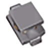 Bourns 10 μH Unshielded Surface Mount Inductor with Ferrite DR Core, 1 A Current, 0703 Size SDR0703