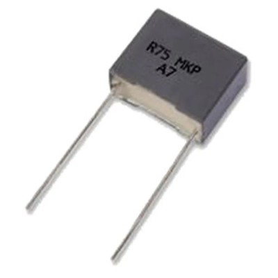 KEMET R75 Film Capacitor, ±5 % Tolerance, 470 nF Capacitance, 630 V DC, 250 V AC, Through Hole Mount R75PR34704040J