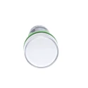 Schneider Electric Panel Mount White LED Pilot Light 24V AC/DC, 18mA, IP66, 22mm Cutout, Round XB5EVB1
