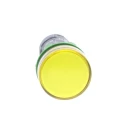 Schneider Electric Panel Mount Yellow LED Pilot Light Harmony XB5 22 mm Cutout 24V AC/DC IP66 Round XB5EVB8