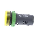 Schneider Electric Panel Mount Yellow LED Pilot Light Harmony XB5 22 mm Cutout 24V AC/DC IP66 Round XB5EVB8