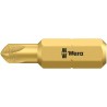 Wera Torq Screwdriver Bit, Diamond Tipped, 6.35 mm Hex Drive, 32 mm Overall Length 05066646001