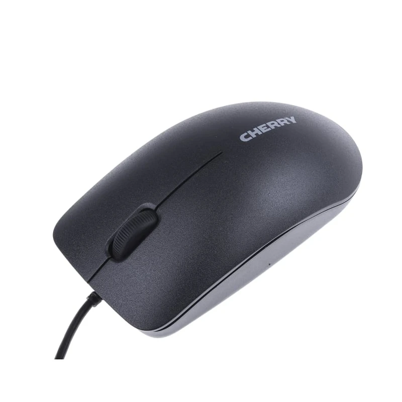 Cherry MC 1000 3 Button Wired Standard Optical Mouse Black JM-0800-2