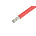 Wera Insulated Screwdriver, 200 mm Blade VDE 1000V Approved, Chrome Plated Stainless Steel Blade, Ergonomic Grip 05006121001
