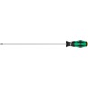 Wera Slotted Screwdriver Standard, Insulated, Multi-Component Kraftform Plus Handle, 300mm Blade, 398mm Overall 05008027001