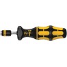 Wera Adjustable Torque Screwdriver 2.5 To 11.5 lb/in, 1/4 in Drive ESD Safe ±6% Accuracy 05074733001