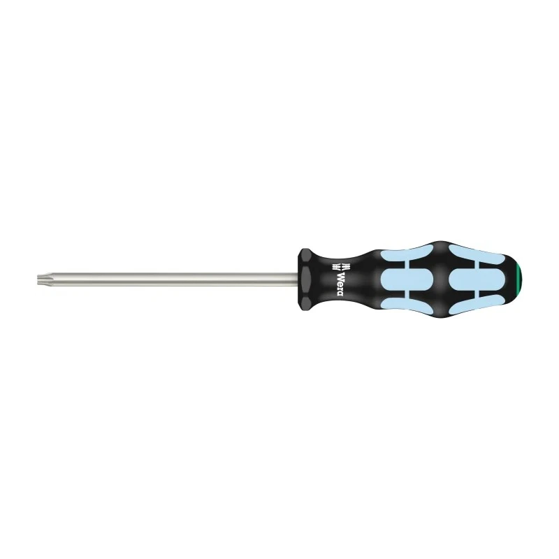 Wera Standard Torx & Torx Plus Screwdriver Plastic Handle Stainless Steel Blade T40 Tip 130 mm Blade Length 242 05032058001