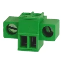 RS PRO Pluggable Terminal Block 2-Contact 3.5 mm Pitch 1 Row 320V 14A Polyamide Housing 874-5085