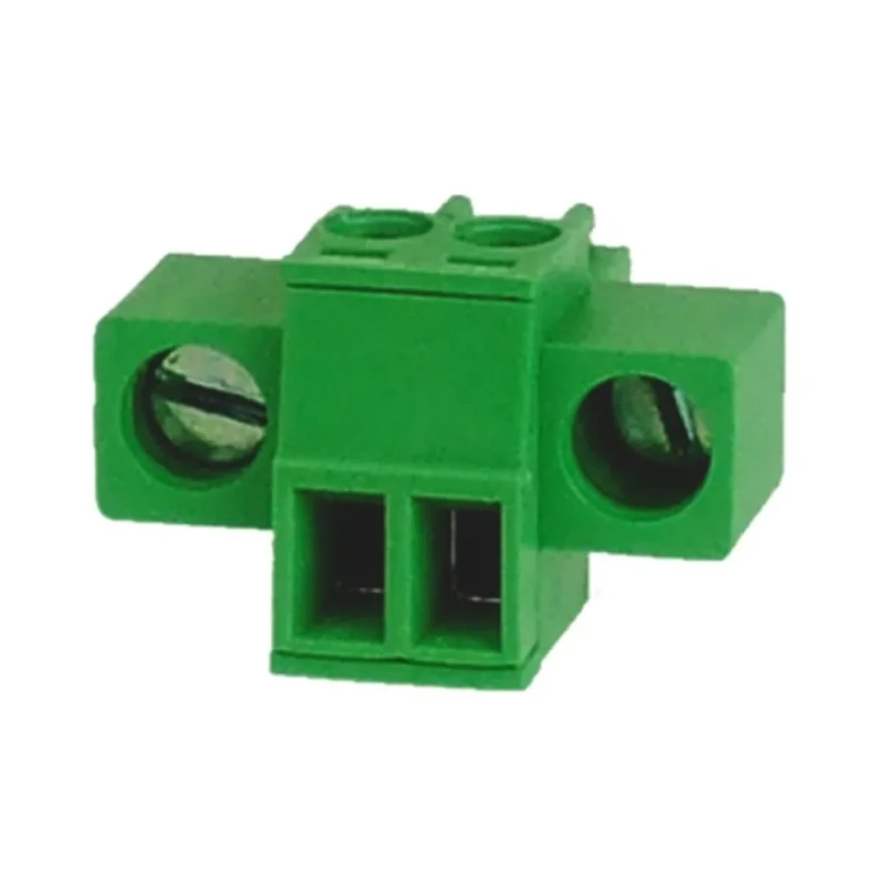 RS PRO Pluggable Terminal Block 2-Contact 3.5 mm Pitch 1 Row 320V 14A Polyamide Housing 874-5085