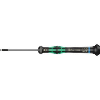 Wera Precision Screwdriver 1.3 mm Tip, 157 mm Overall 05118089001