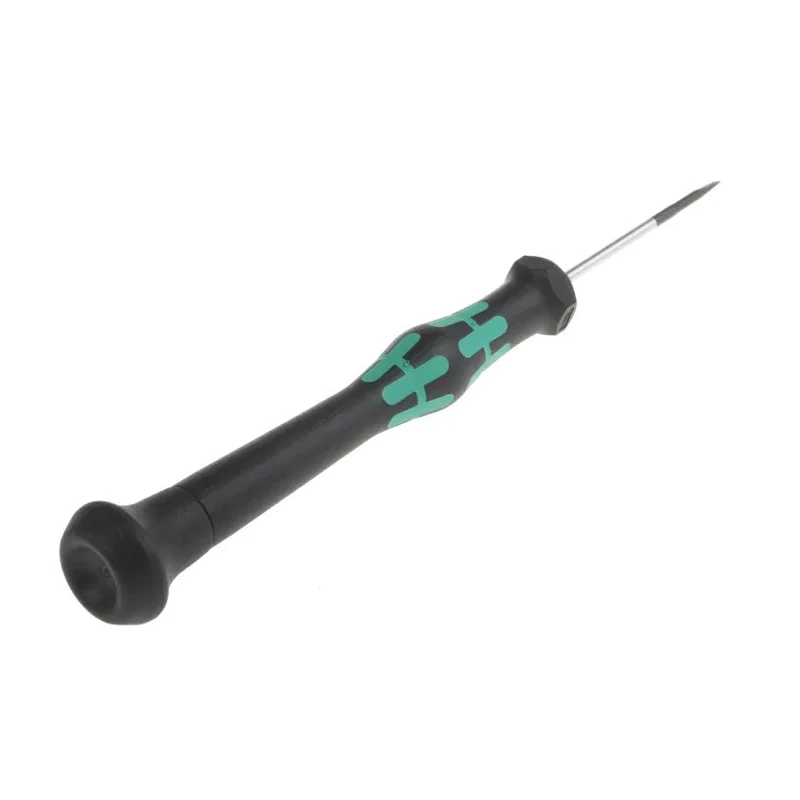 Wera Precision Screwdriver Insulated, 40 mm Blade Length, Chrome Plated Stainless Steel Blade, Ergonomic Grip 05117993001