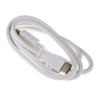 Roline 1.2 m HDMI Cable Male HDMI to Male HDMI 1.2A White 876-2393
