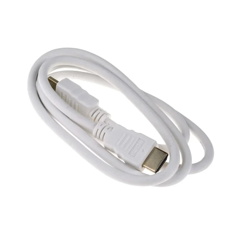Roline 1.2 m HDMI Cable Male HDMI to Male HDMI 1.2A White 876-2393