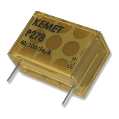 KEMET Paper Capacitor X1 Through Hole 2.2nF 480V ac 480V dc 110°C P278HE222M480A