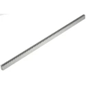 RS PRO Steel Gear Rack 1 Module, 300 mm Length, 6 mm Face Width, 11 mm Pitch Centre Height, 12 mm Thickness 876-2419