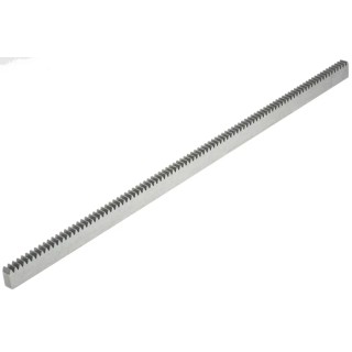 RS PRO Steel Gear Rack 1 Module, 300 mm Length, 6 mm Face Width, 11 mm Pitch Centre Height, 12 mm Thickness 876-2419