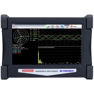 Sefram DAS50 Data Acquisition System 4-Channel, USB, Ethernet, 1 Msps Sampling Rate, 14 bit Resolution, Lithium-ion DAS50Z
