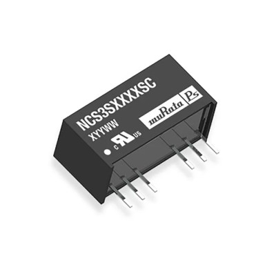 Murata Power Solutions 2W Through Hole SIP DC/DC Converter 3.3V Output, 9-36V Input, Isolation 1.5kV NCS3