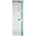 Hughes Floor Eyewash Pod Station with Unheated Shower, Floor Mount, ANSI Z358.1-1990, EXP-18G/45G