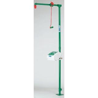 Hughes Floor Eyewash Pod Station with Unheated Shower, Floor Mount, ANSI Z358.1-1990, EXP-18G/45G