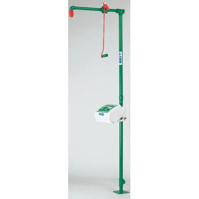 Hughes Floor Eyewash Pod Station with Unheated Shower, Floor Mount, ANSI Z358.1-1990, EXP-18G/45G