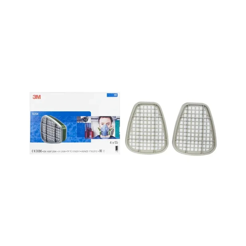 3M Ammonia Filter for 3M 6000 Series Reusable Respirator Bayonet Connection 6054