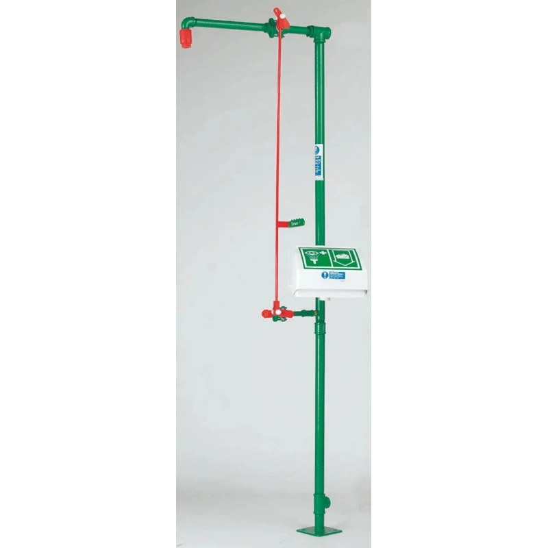 Hughes Floor Eyewash Pod Station with Body Spray and Eyebath/Facewash Fountain EXP-20G/45G