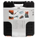 Bahco 108-Piece 1/2 in, 1/4 in Standard Socket Set Alloy Steel Matt Finish S108