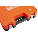 Bahco 108-Piece 1/2 in, 1/4 in Standard Socket Set Alloy Steel Matt Finish S108