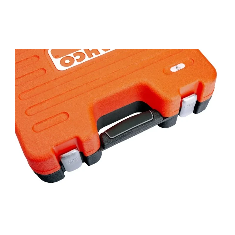 Bahco 108-Piece 1/2 in, 1/4 in Standard Socket Set Alloy Steel Matt Finish S108