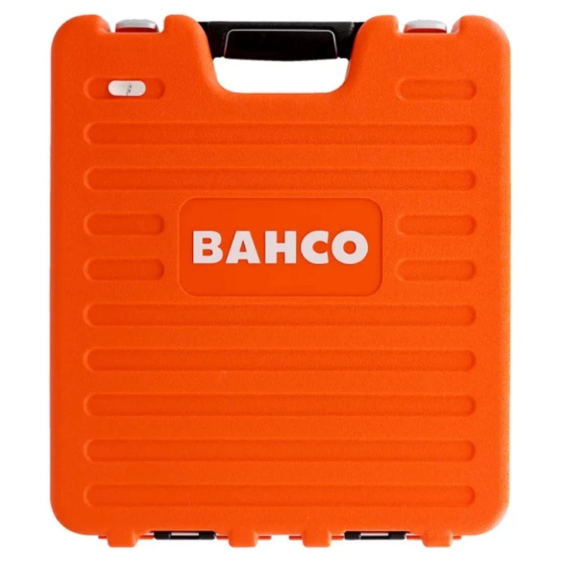 Bahco 108-Piece 1/2 in, 1/4 in Standard Socket Set Alloy Steel Matt Finish S108