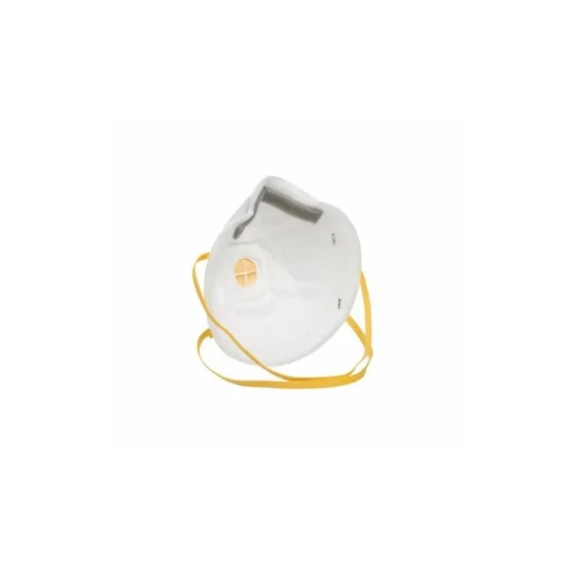 3M 8000 Series FFP1 Disposable Valved Face Mask with Adjustable Nose Clips 10 Per Pack FFP1 